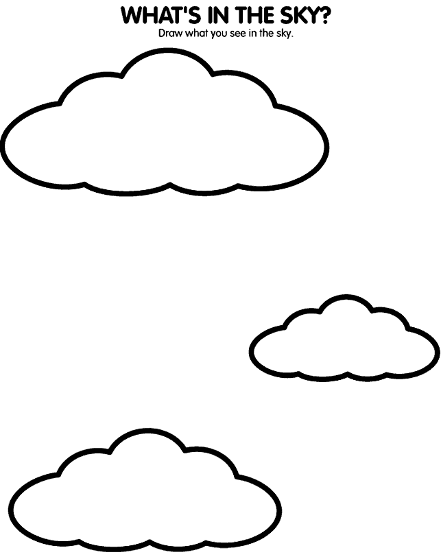 643x815 What's In The Sky Coloring Page