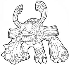 236x221 Skylanders coloring pages How To Draw Terrafin, Skylanders Step