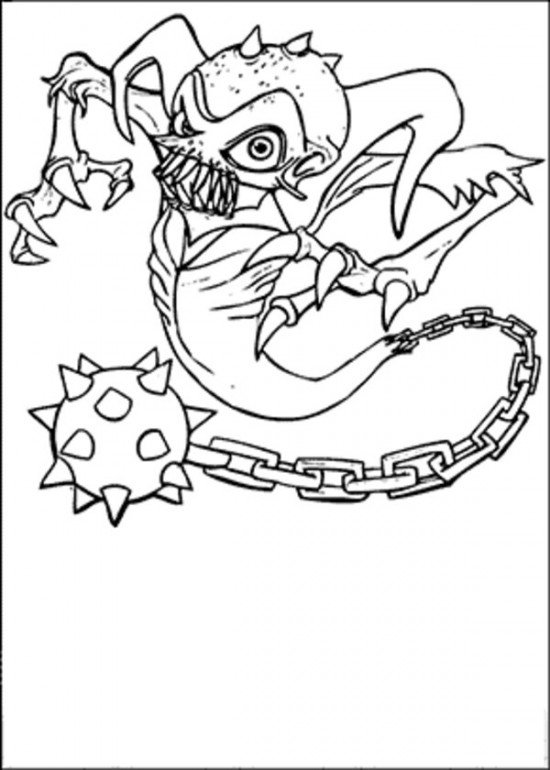 550x770 Skylanders Drawing Coloring Pages For Kids All About Free