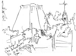 300x223 Famous Skyline Drawings Fine Art America