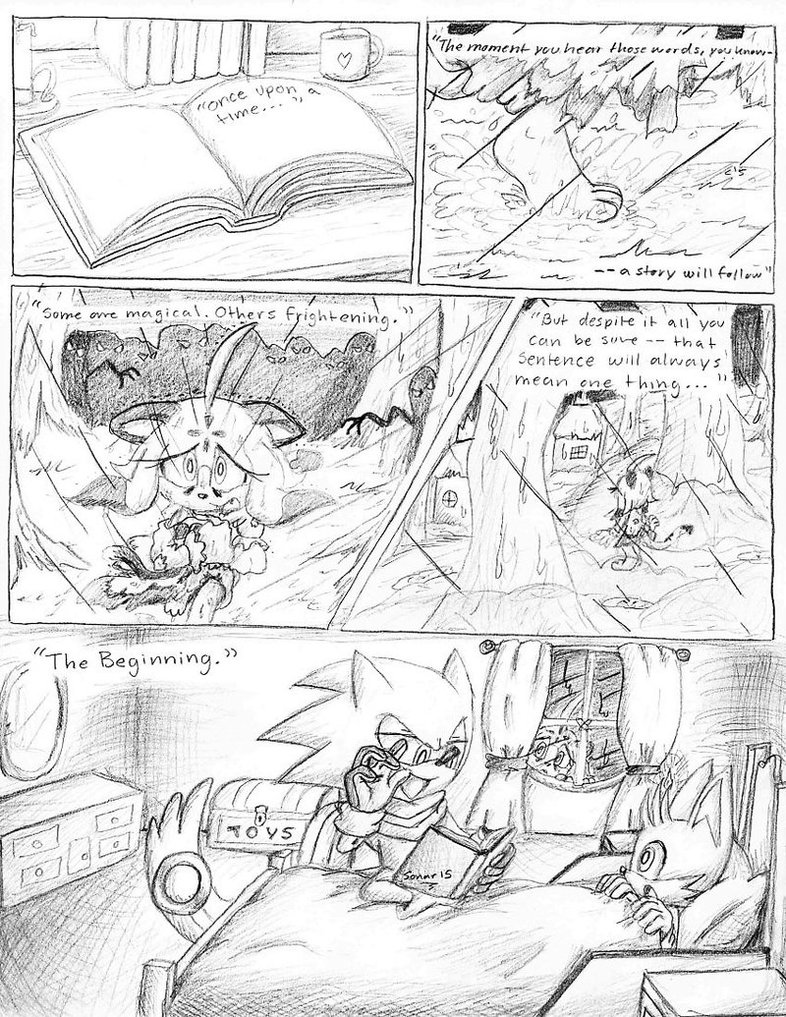 786x1017 Free Comic Page Sonic Skyline. By Sonar15
