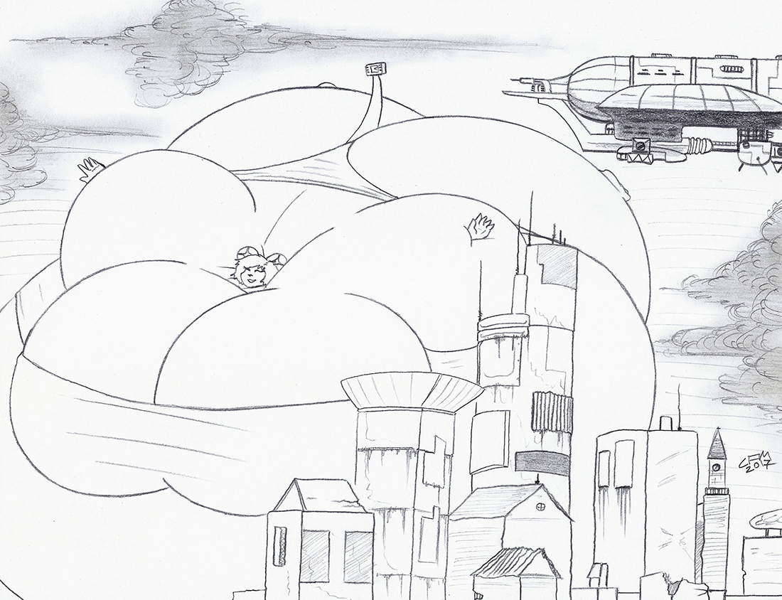 1100x844 Boston Skyline By Cleverfoxman