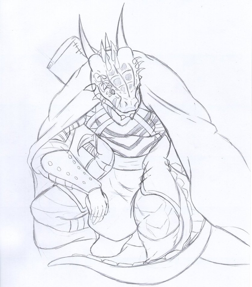 837x955 Preview Argonian By Twisted Serpent