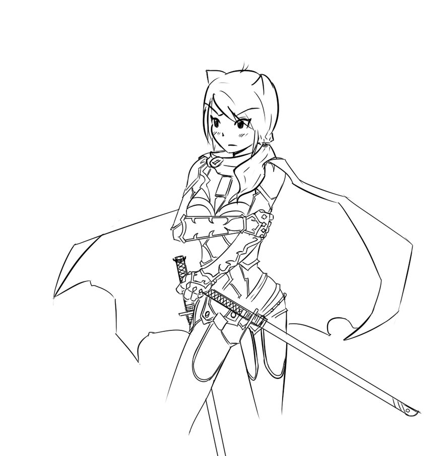 883x904 Clover Skyrim Oc By Mrcik