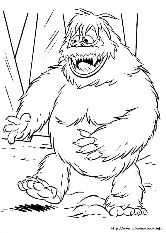 567x794 Surprising Goosebumps New Yeti Coloring Pages Free Printable
