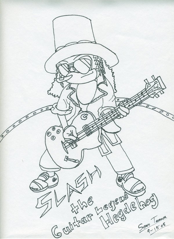 600x825 Slash The Hedgehog By Hawke525