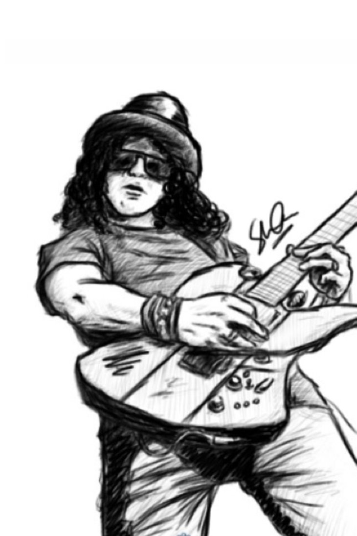730x1095 Slash Drawn Ipod By Shamallama24