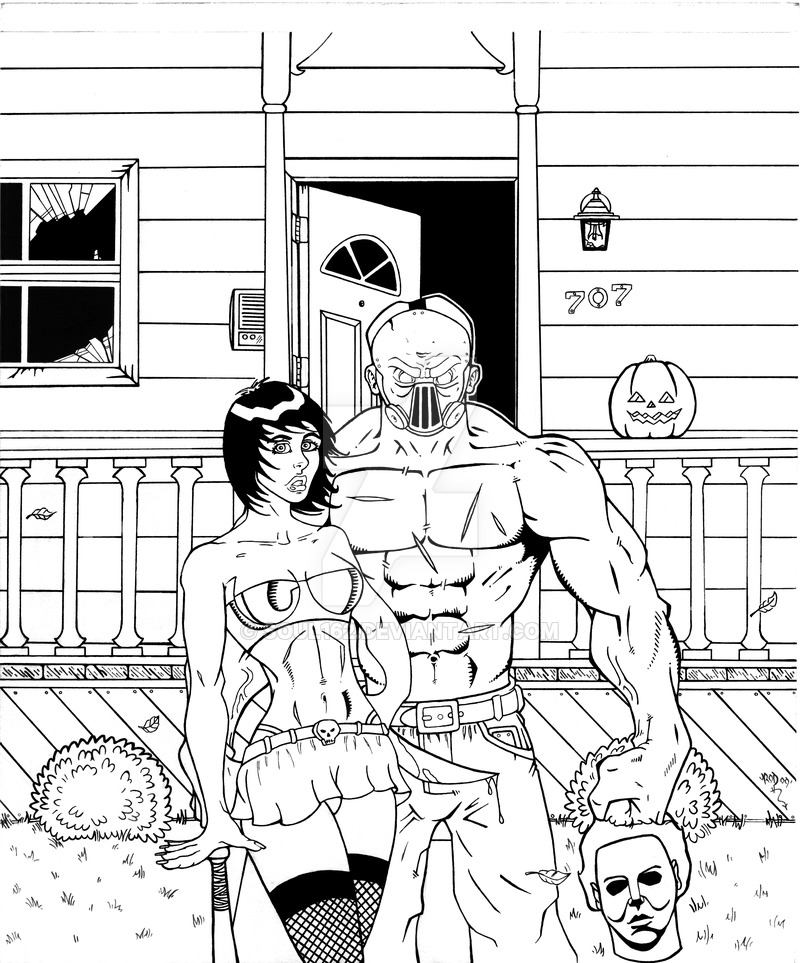 800x963 Hack Slash Vs Michael Myers By Soul162