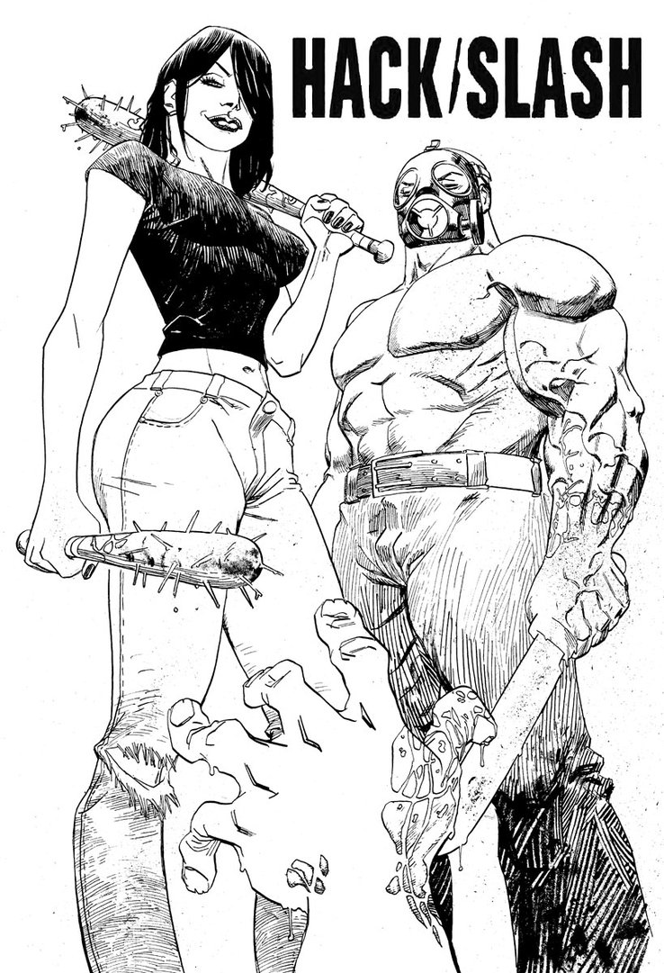 738x1081 Hack Slash Comic Twart By Misterhardtimes