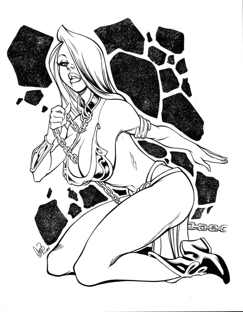 790x1011 Slave Rabbit Inks By Madman1