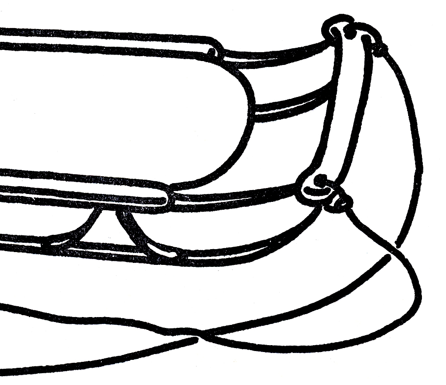 907x782 Sled Clip Art