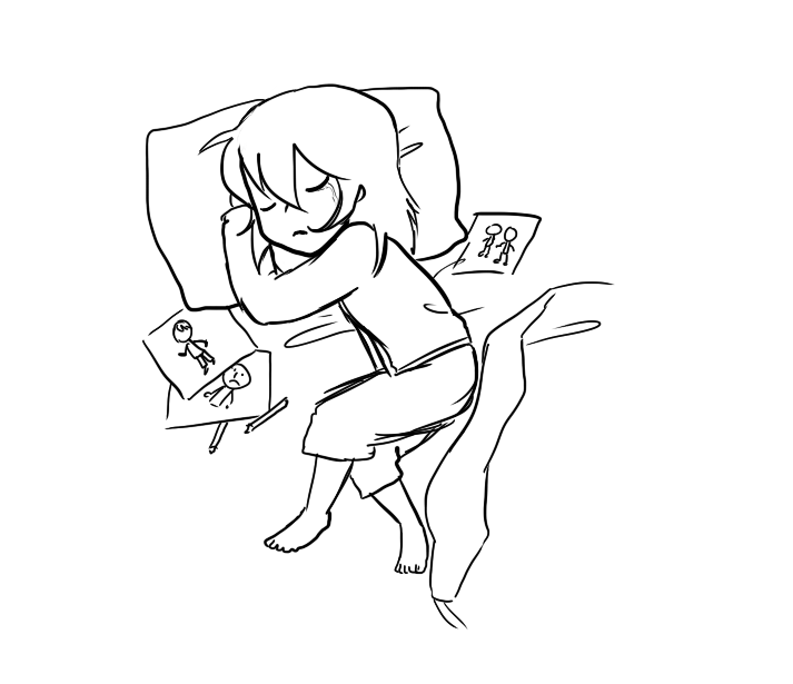 713x615 Me Before I Go To Sleep. By Pactosh