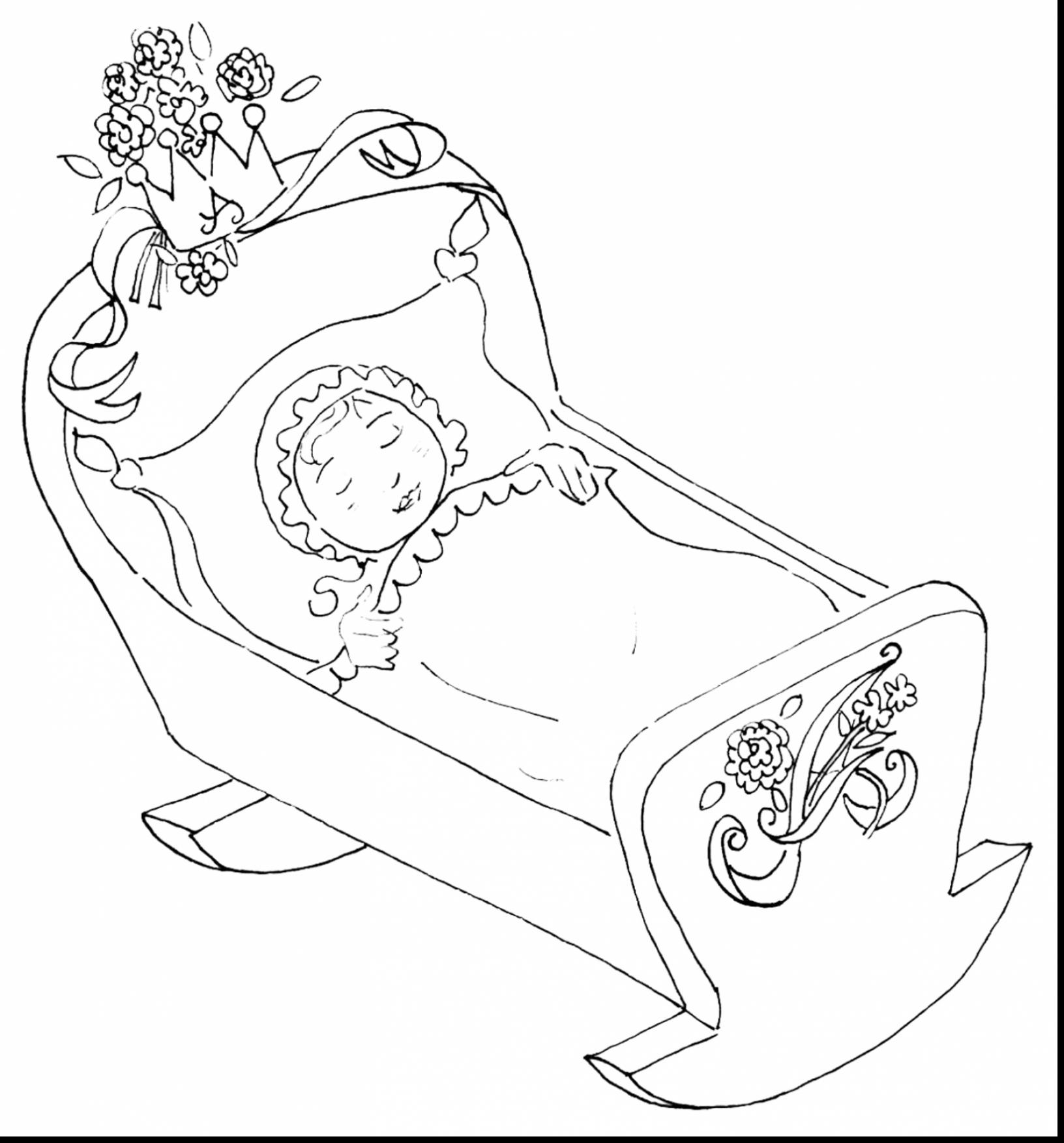 1632x1754 Magnificent Baby Sleeping Beauty Coloring Pages With Sleeping