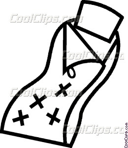 260x300 Sleeping Bag Vector Clip Art