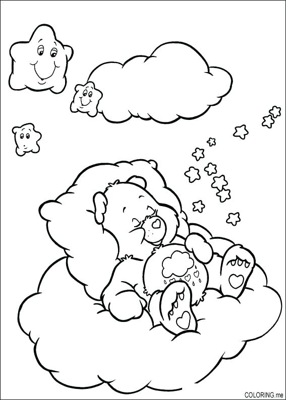 567x794 Sleeping Bear Coloring Page Synthesis.site