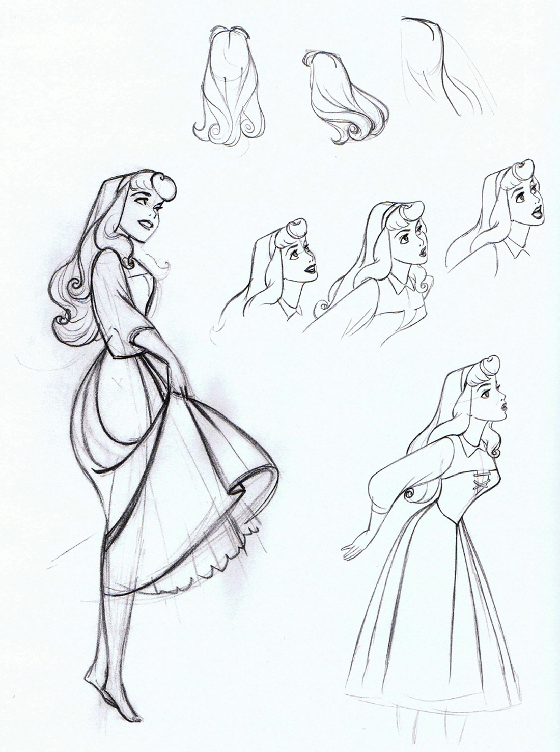 1100x1477 Aurora (Disney) Sleeping Beauty 1959, Drawings And Character