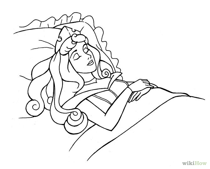670x539 Ink Sleapping Beauty Step 8.jpg Art