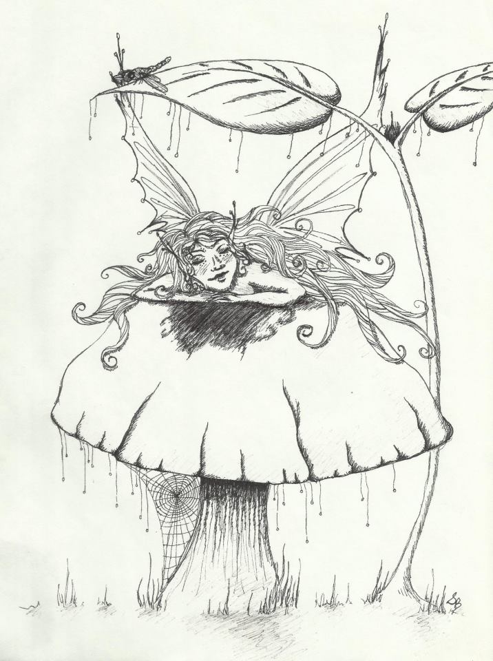 716x960 Sleeping Fairy