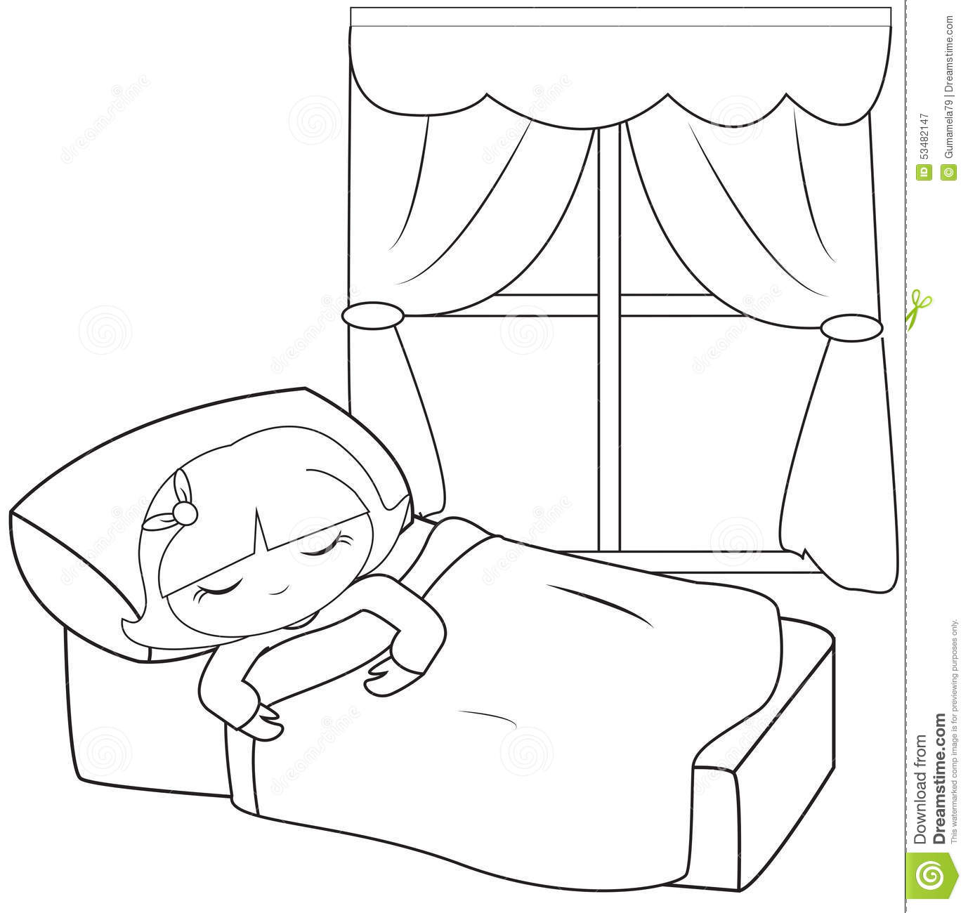 Sleeping Child Drawing at GetDrawings | Free download
