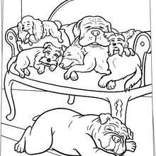220x220 Sleeping Dogs Coloring Machine Coloring Pages