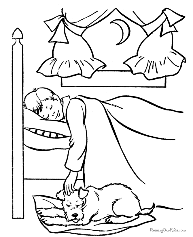 670x820 Sleeping Coloring Pages Coloring Page For Kids