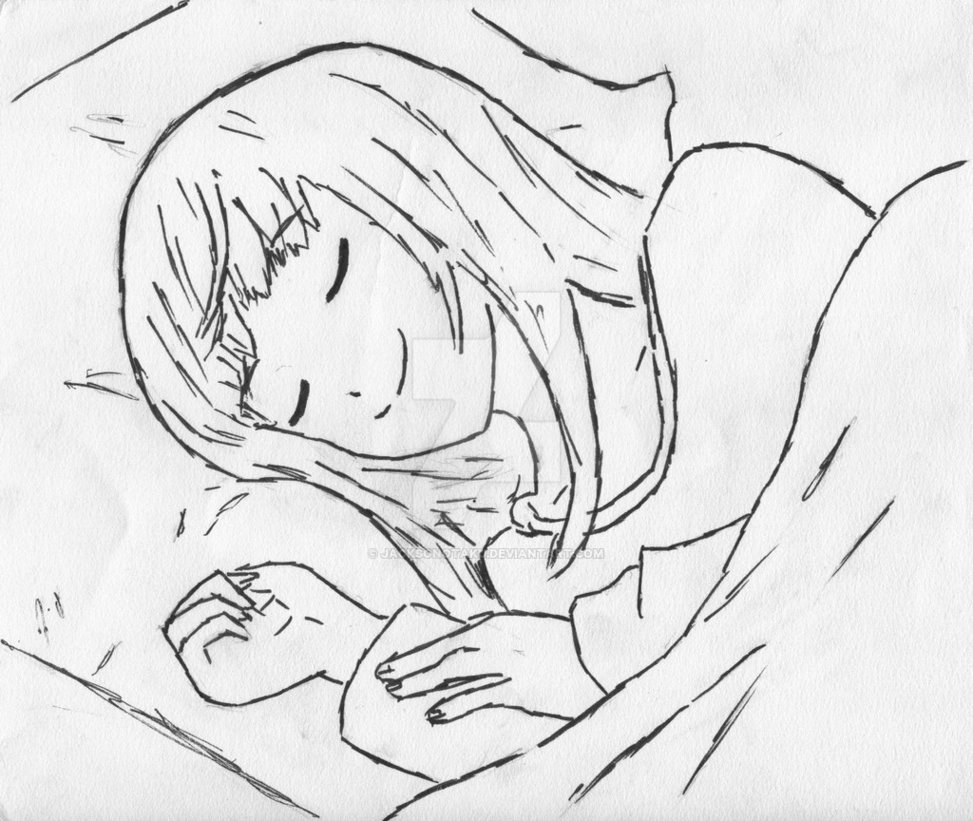 973x821 Sleeping Girl By Jacksonotaku