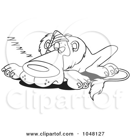 450x470 Royalty Free (Rf) Clip Art Illustration Of A Cartoon Black