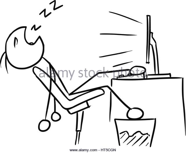 640x526 Cartoon Illustration Sleeping Man In Stock Photos Amp Cartoon
