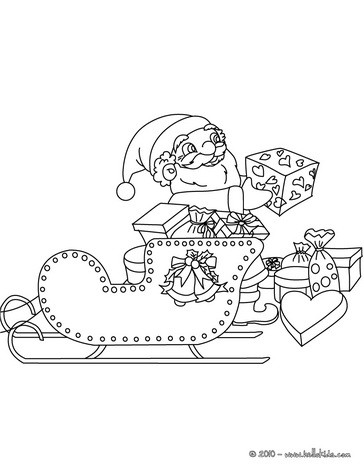 364x470 Sleigh Coloring Pages, Drawing For Kids, Videos For Kids