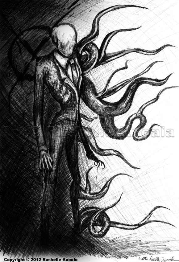 580x850 Slender Man By La Mishi Mish