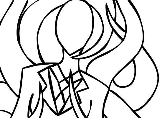 550x400 Slender Man Portrait By Turtles64