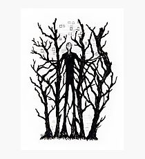 210x230 Slenderman Drawing Wall Art Redbubble