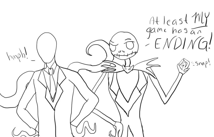 900x576 Jack And Slender Man Comic By Spiegeln