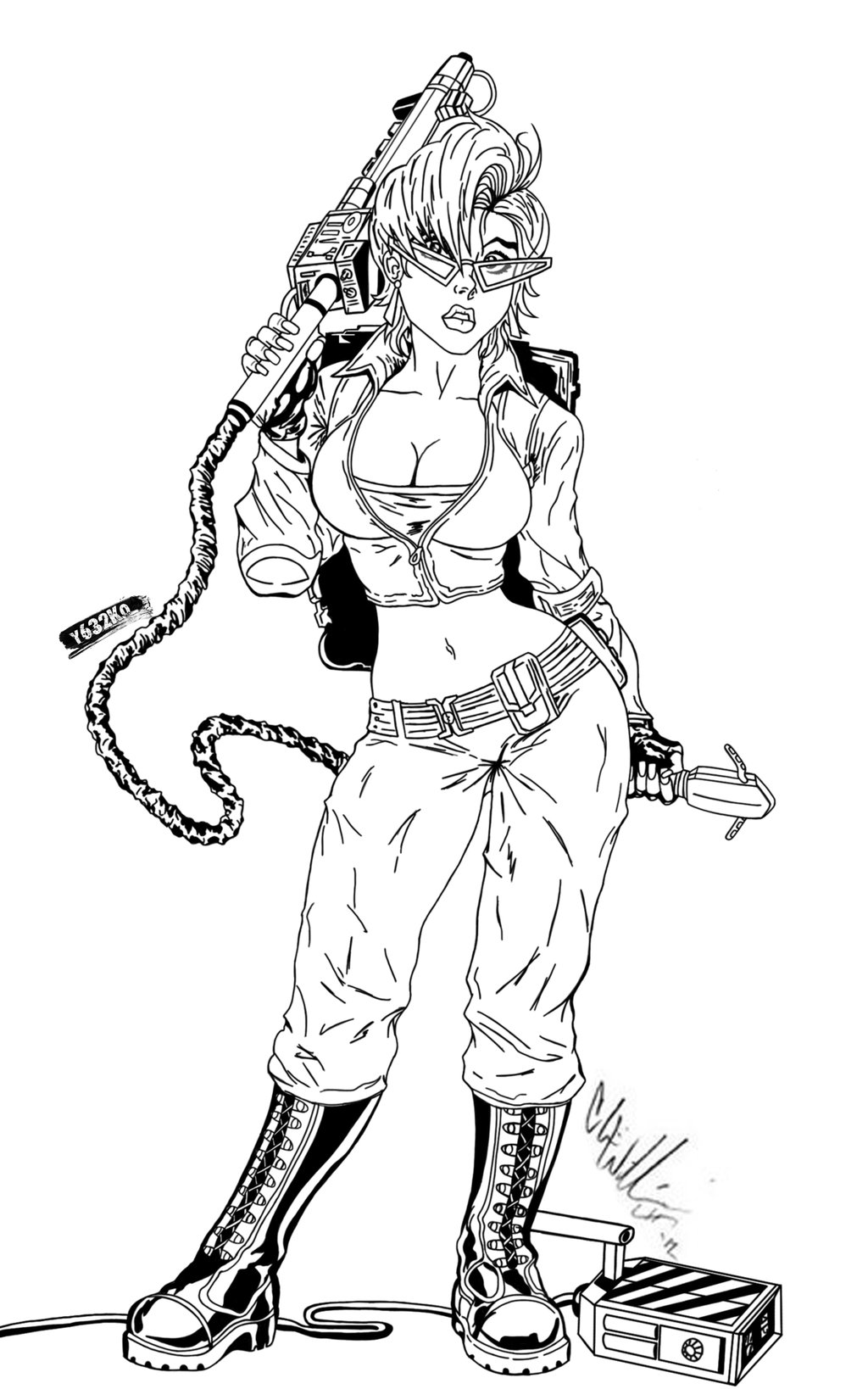 1024x1638 Sketch Ghostbusters Janine By Y632ko