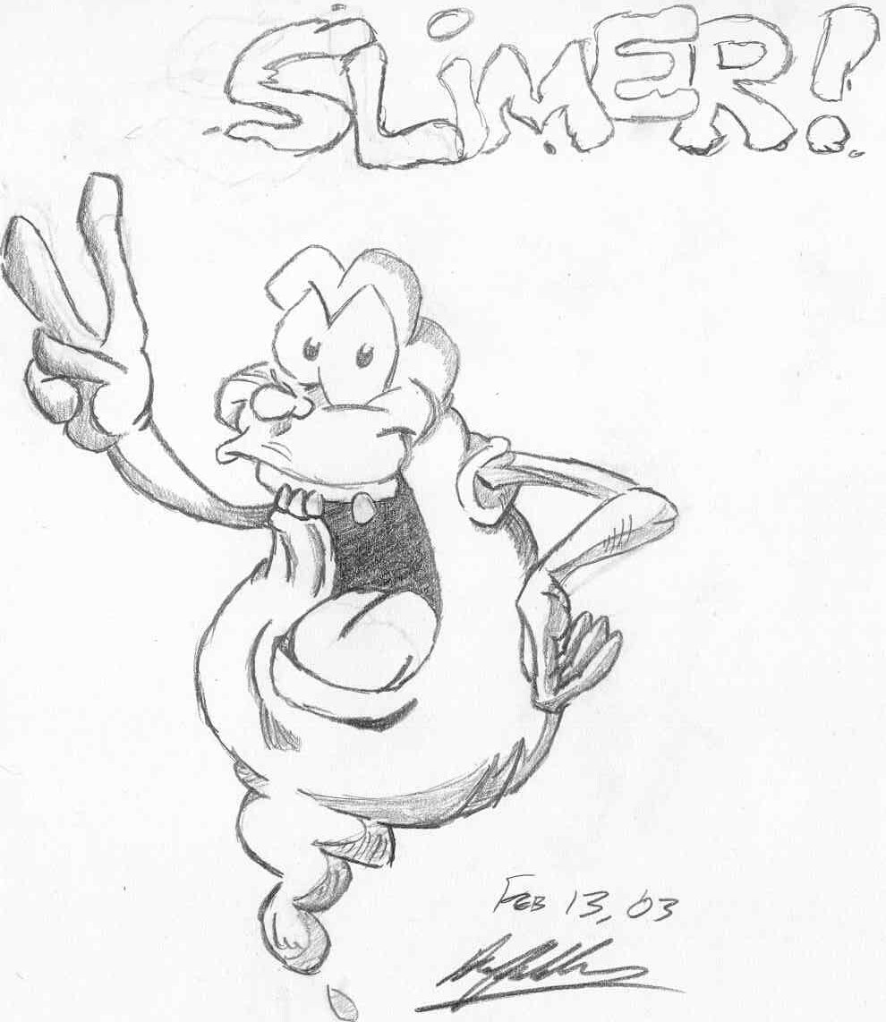 990x1142 Slimer By Cliff Roswell