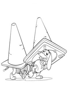 236x324 Mr Potato Head And Slinky Dog Toy Story Coloring Pages Coloring