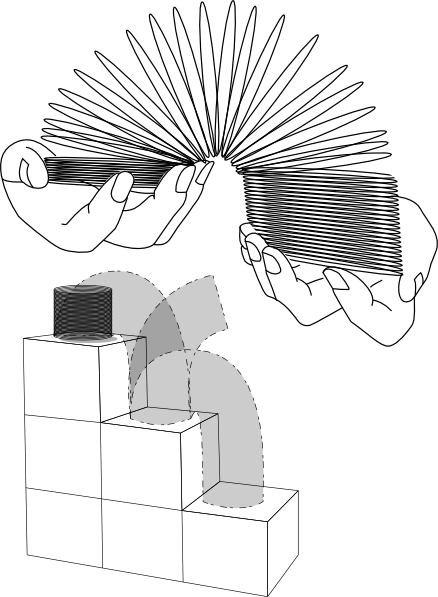 438x597 Slinky Clip Art