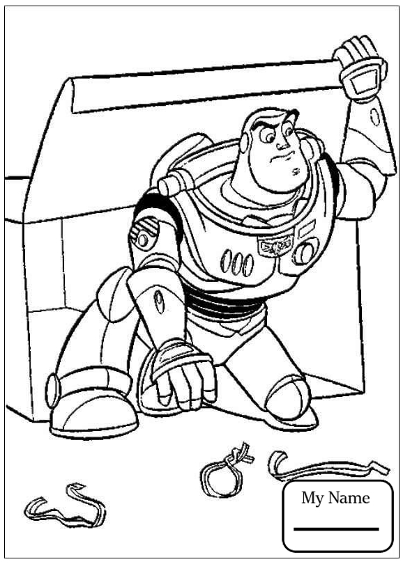 578x810 Cartoons Toy Story Slinky Dod Is Smiling Toy Story Coloring Pages