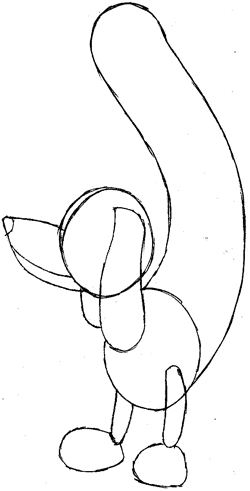 250x491 How To Draw Slinky Dog From Toy Story With Easy Step By Step