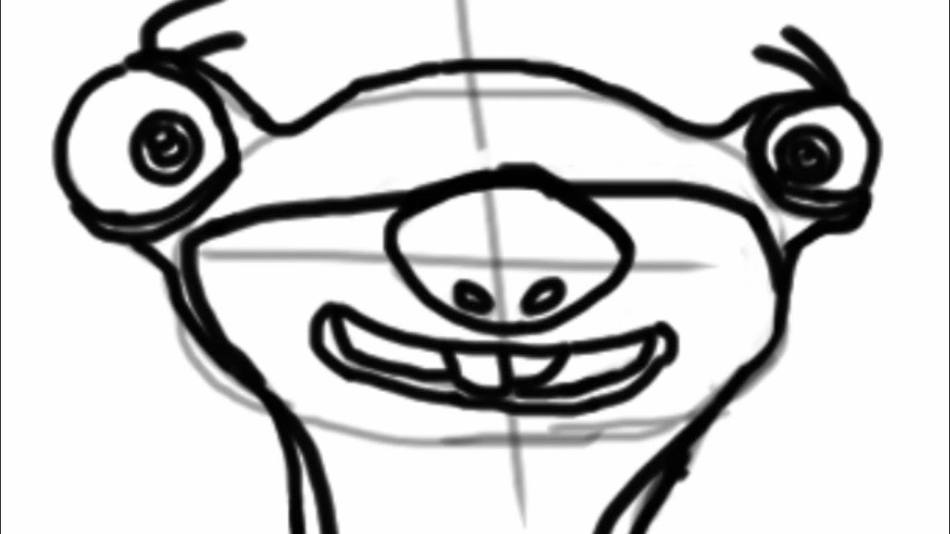 1366x768 How To Draw Sid The Sloth
