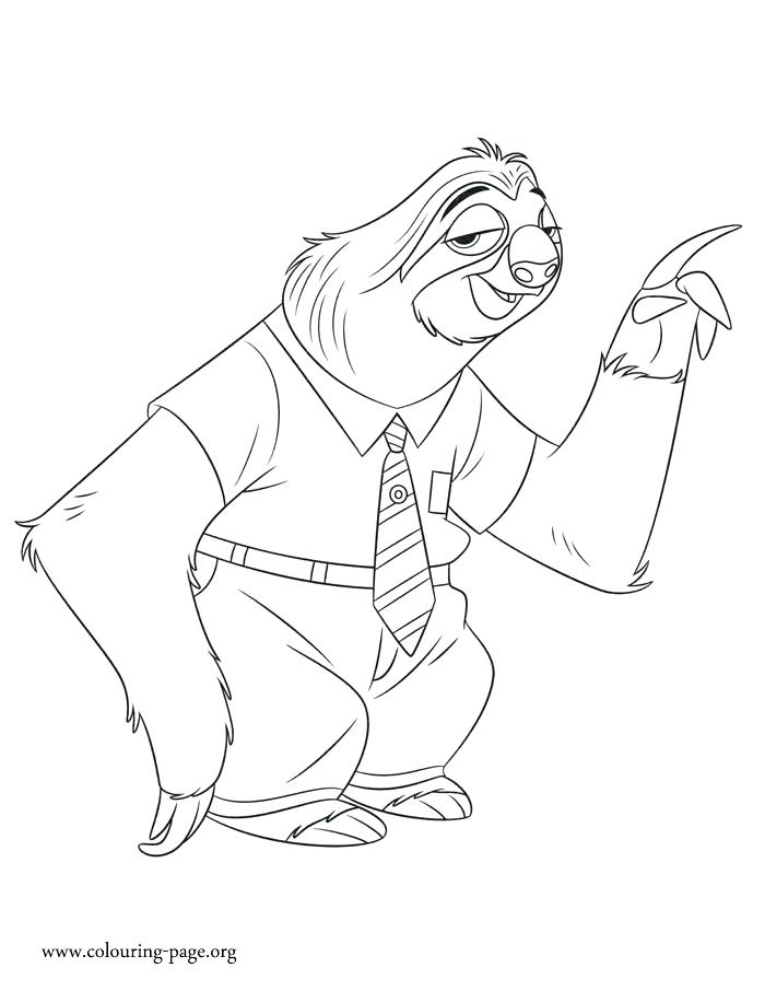 700x906 Here Are Flash Coloring Pages Pictures Flash A Sloth Coloring Page