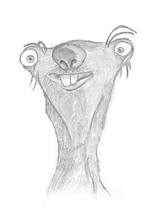 292x400 Sid The Sloth (From Ice Age)
