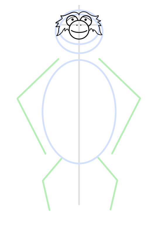 540x771 How To Draw Cartoon Sloths