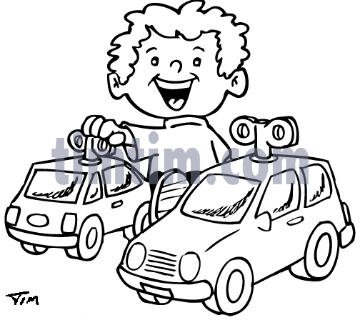 504x448 Free Drawing Of Toy Cars Bw From The Category Cars Trucks Buses