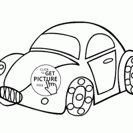 268x268 Small Car Coloring Page Archives