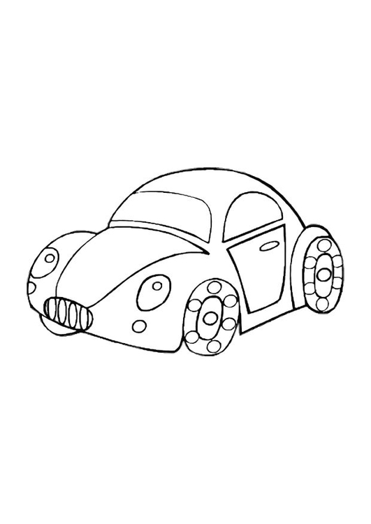 531x750 Coloring Page Toy Car