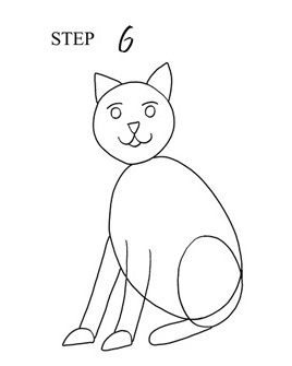 268x335 How To Draw A Cat (Step By Step With Pictures) Cool2bkids