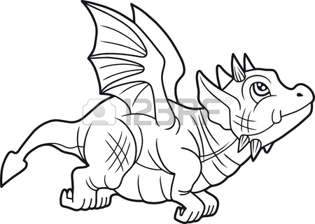 450x321 357 Dragon Silhouette Pictures Stock Vector Illustration