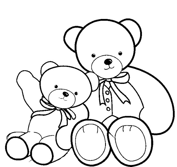 600x564 Big And Small Coloring Pages Preschool To Beatiful Draw Page Trees