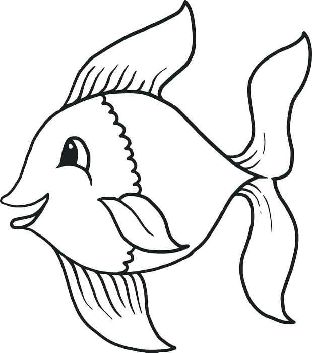 619x700 Fish Color Pages